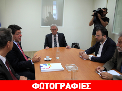 Συνάντηση Κουβέλη με αντιπροσωπεία της διοίκησης του ΣΕΒ